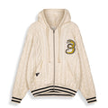 Cream Braided Droppin Science Sweatshirt