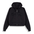 Sudadera Rise Above Ajustada con Cremallera Negra