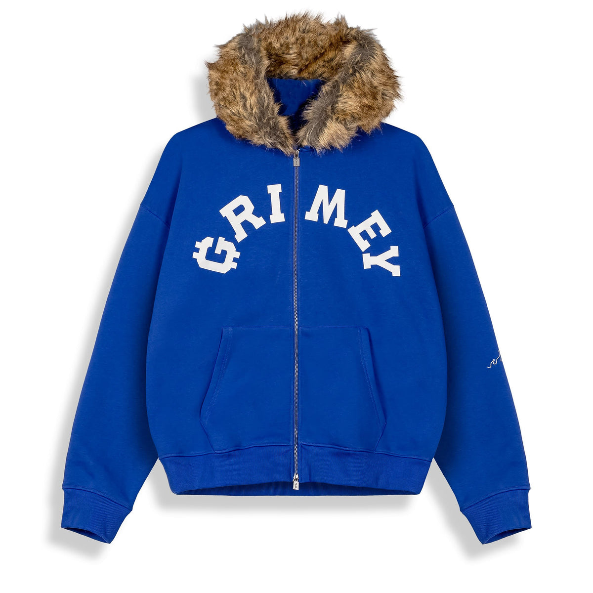The Infamous Blue Zip-Up Hoodie