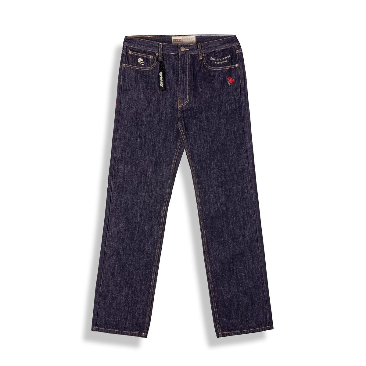 The Planet Regular Denim Jeans Raw Blue