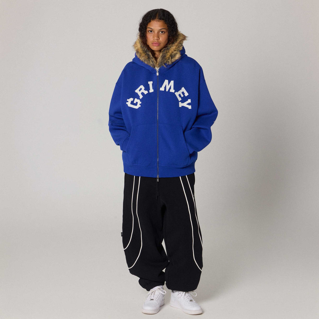 The Infamous Blue Zip-Up Hoodie
