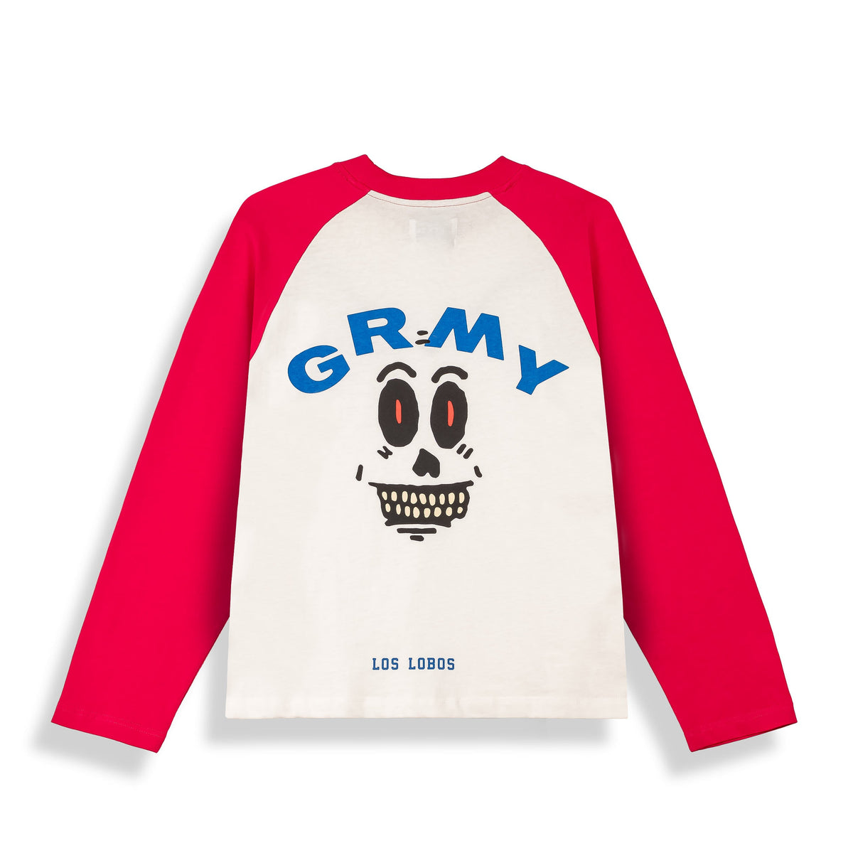 Red Wild One Raglan Long Sleeve T-Shirt