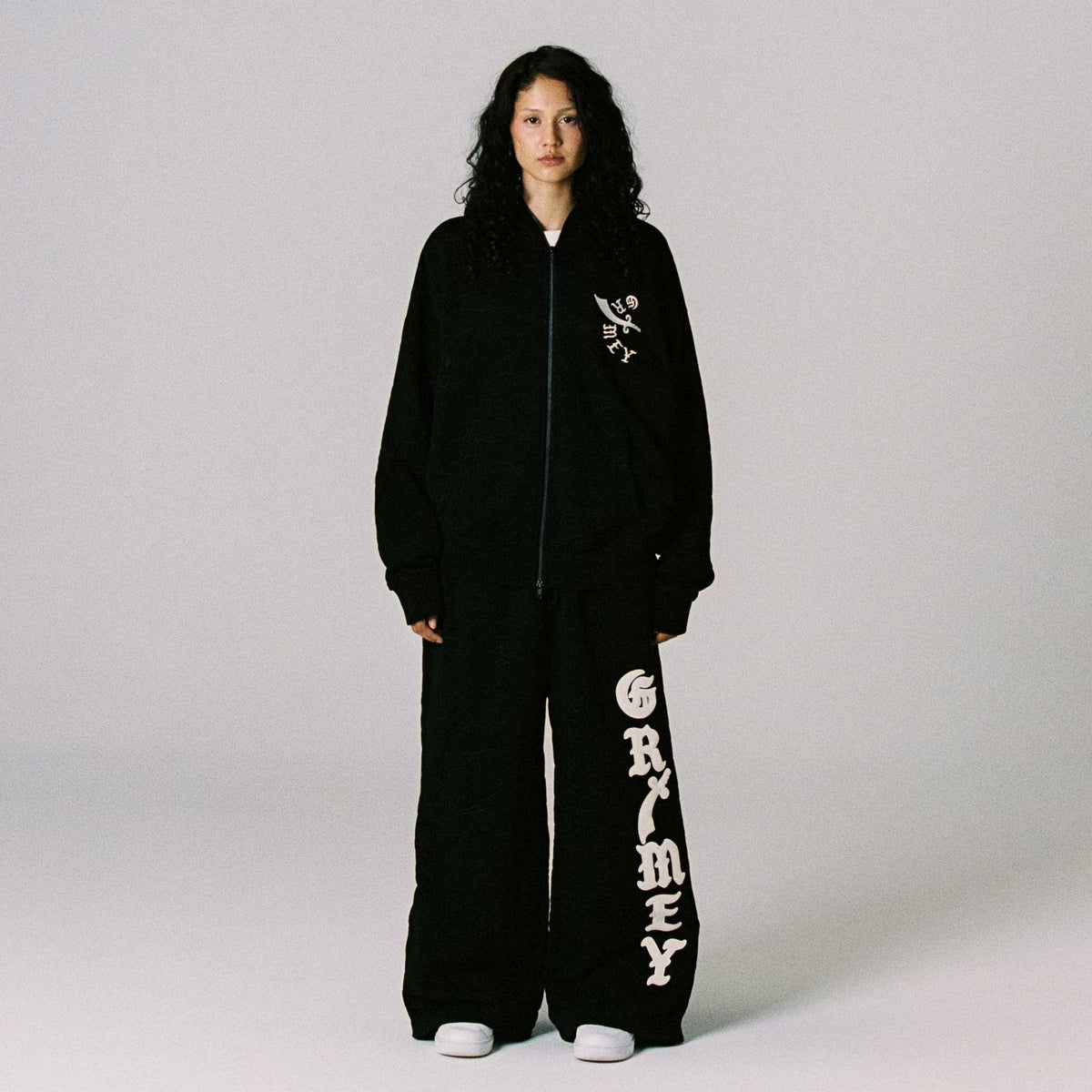 Sudadera Odd Cutlass con Cremallera Negra
