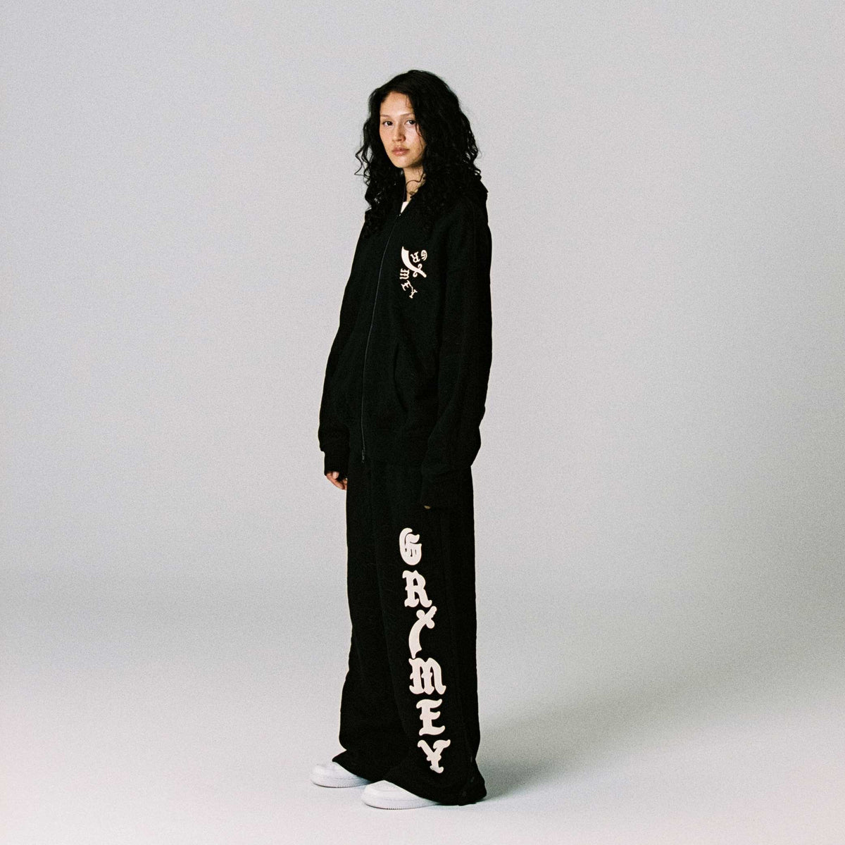 Sudadera Odd Cutlass con Cremallera Negra