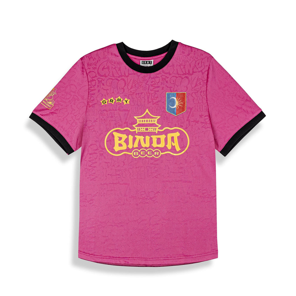 Fuchsia Stardust Soccer Jersey