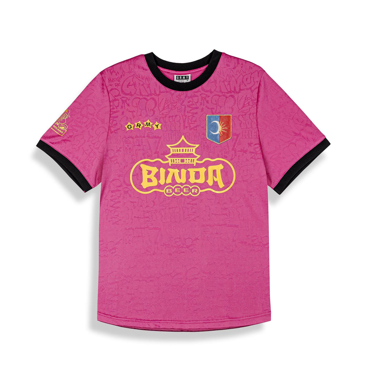 Fuchsia Stardust Soccer Jersey