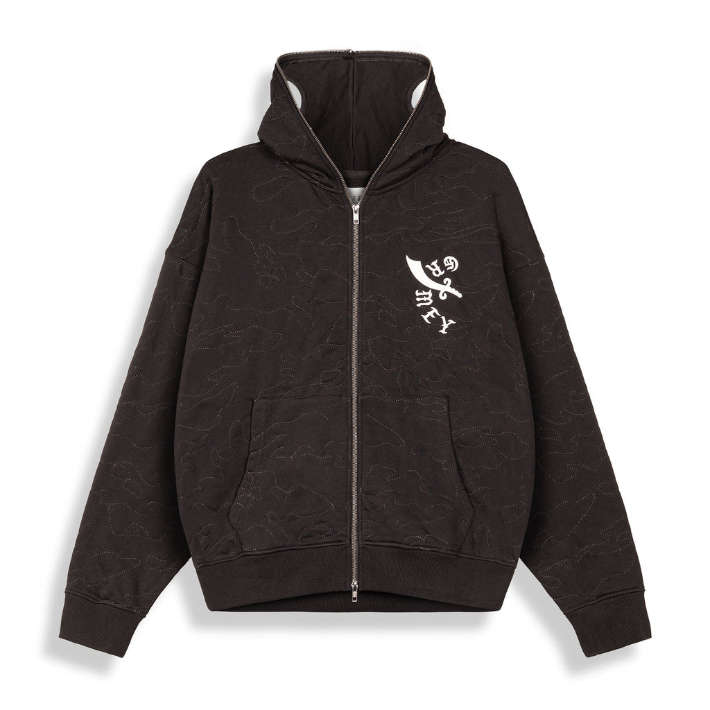 Sudadera Odd Cutlass con Cremallera Negra