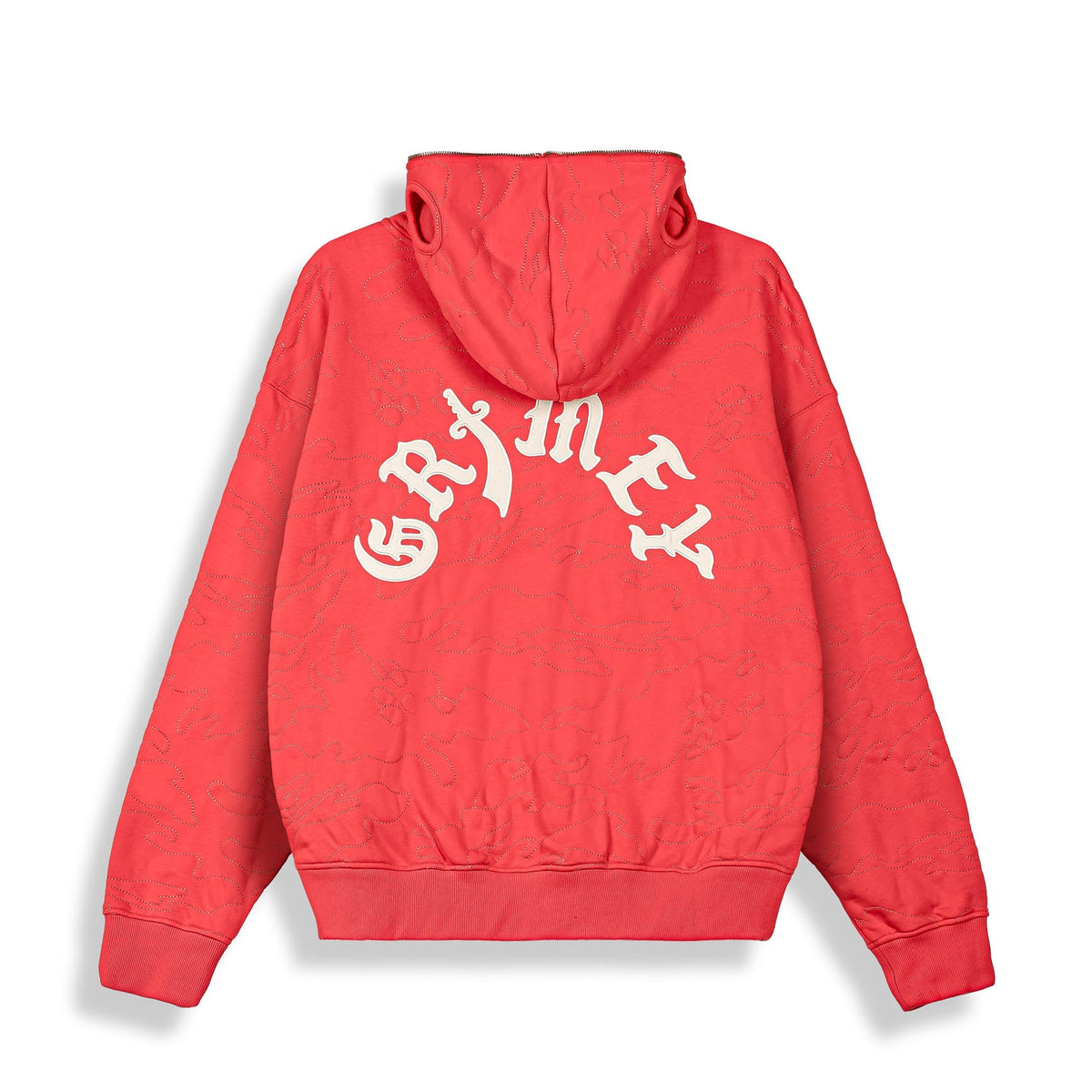 Odd Cutlass Red Zip Hoodie