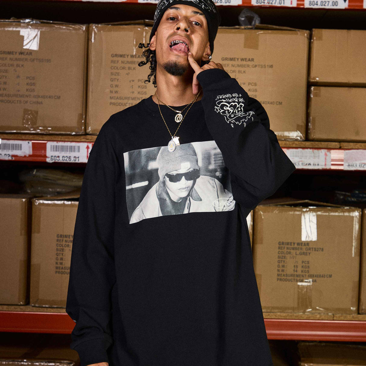 The Shelter Black Long Sleeve T-Shirt