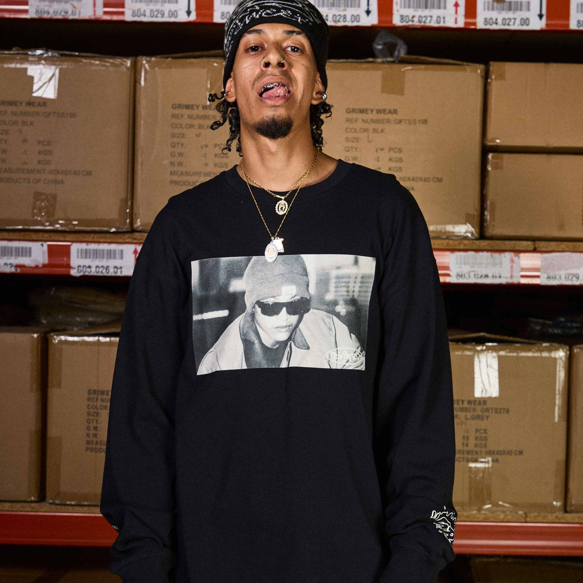 The Shelter Black Long Sleeve T-Shirt