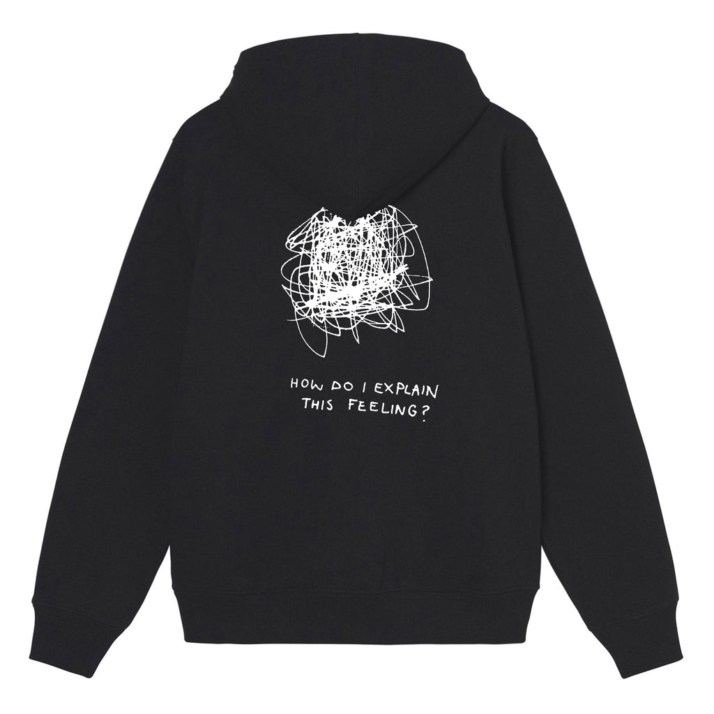 SUDADERA NEGRA KAOS