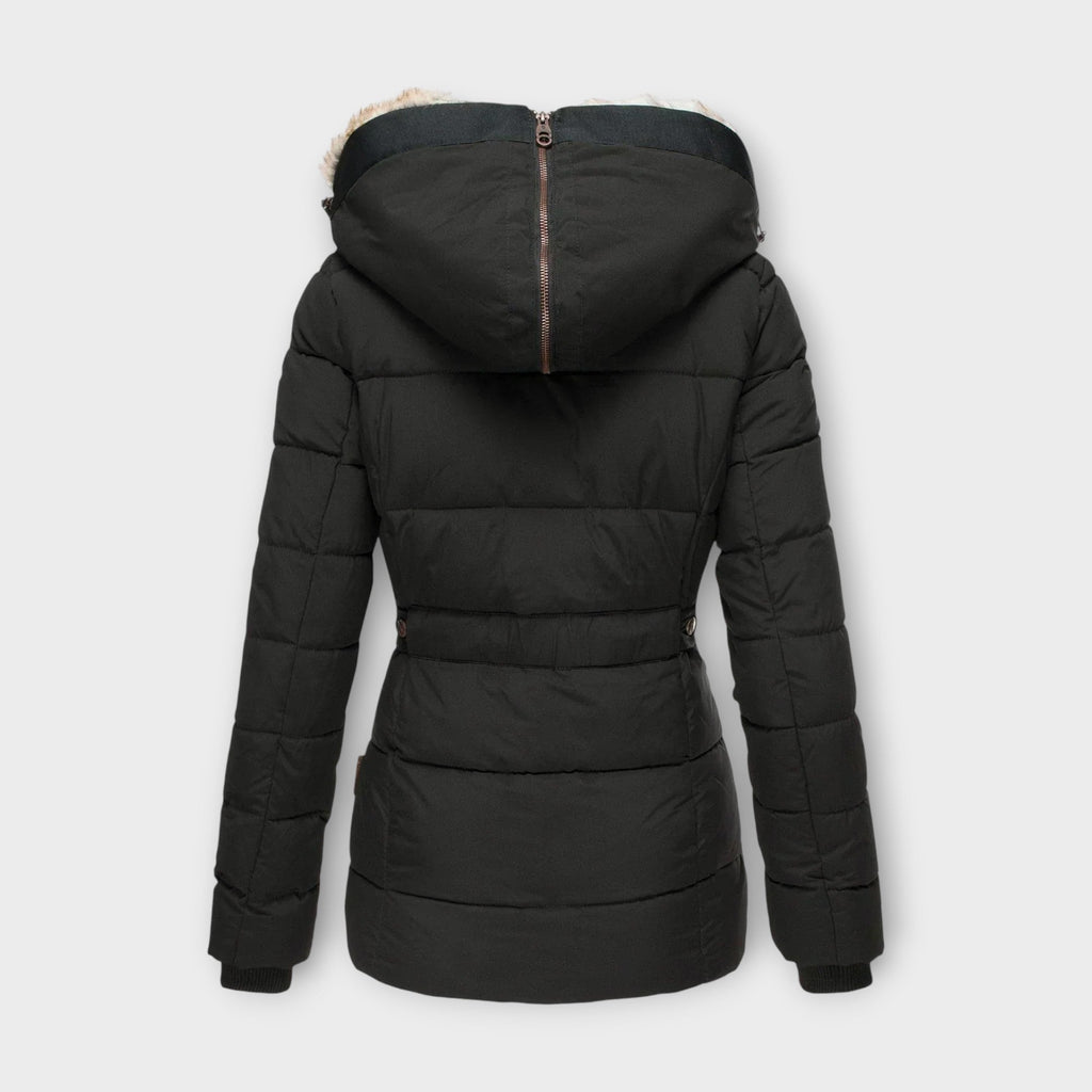 Carmen | Chaqueta acogedora forrada de piel sintética