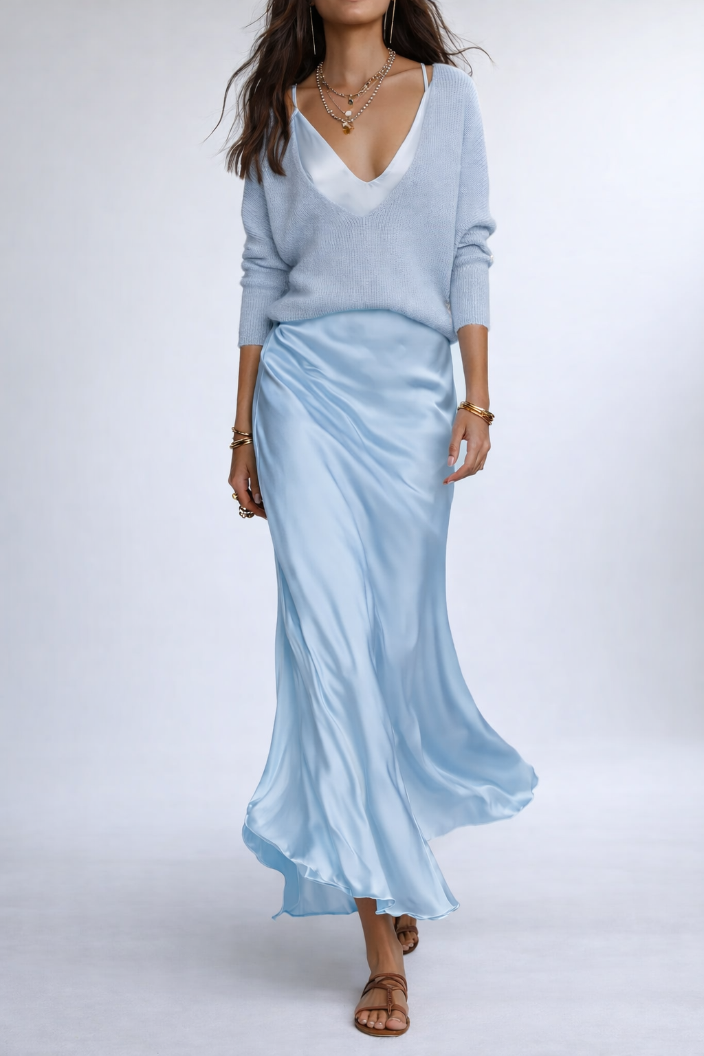 Conjunto Célestiane Fluido Elegante Femenino Atemporal