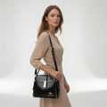 Amandéa | Bolso Efecto Cocodrilo Elegante de Lujo