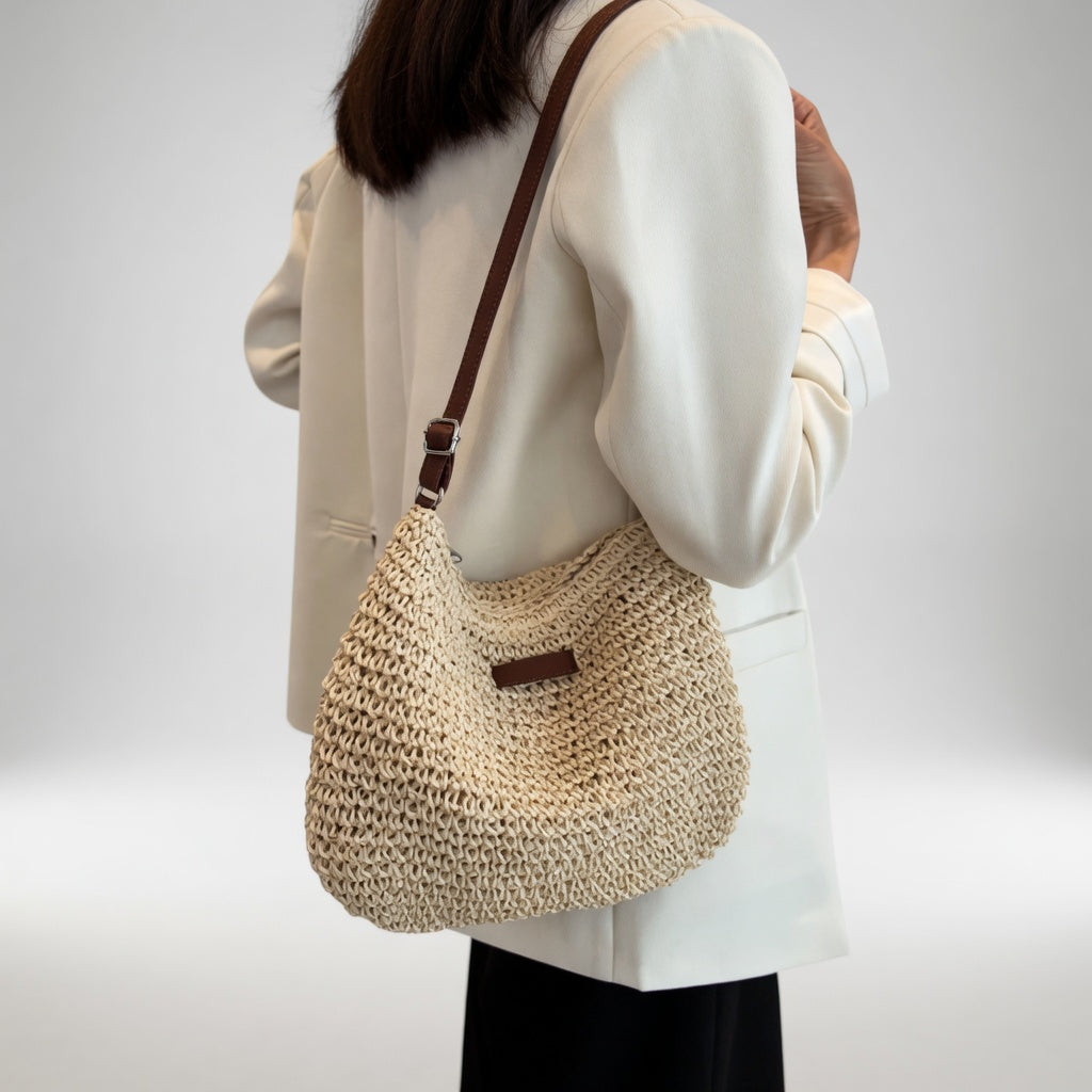 Mirevaëlle | Bolso Trenzado Natural