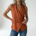Aurévia | Blusa Cruzada Fluida
