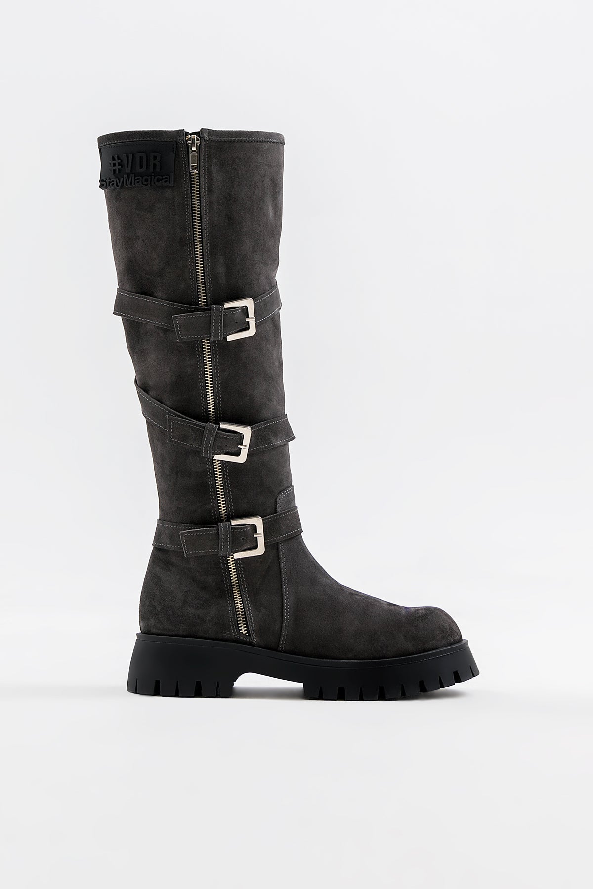 Anthracite Pilot Boots