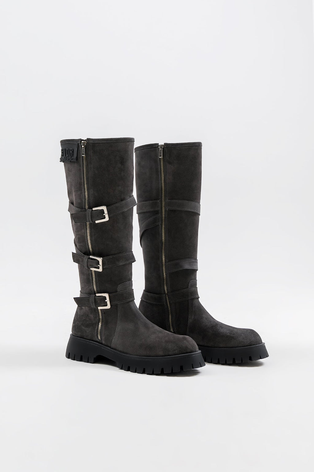 Anthracite Pilot Boots