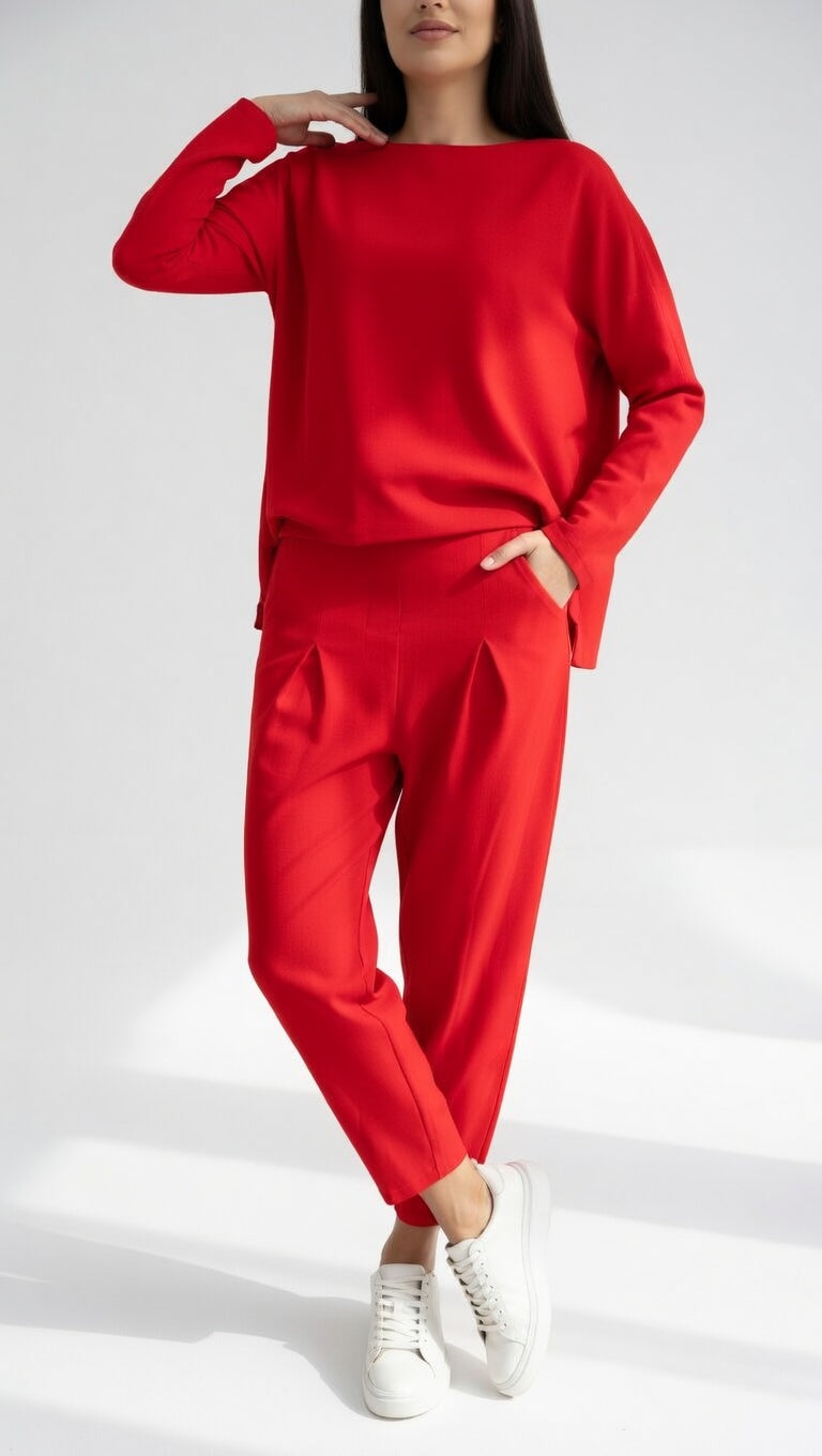 Conjunto Émélisse Informal Fluido Cómodo y Elegante