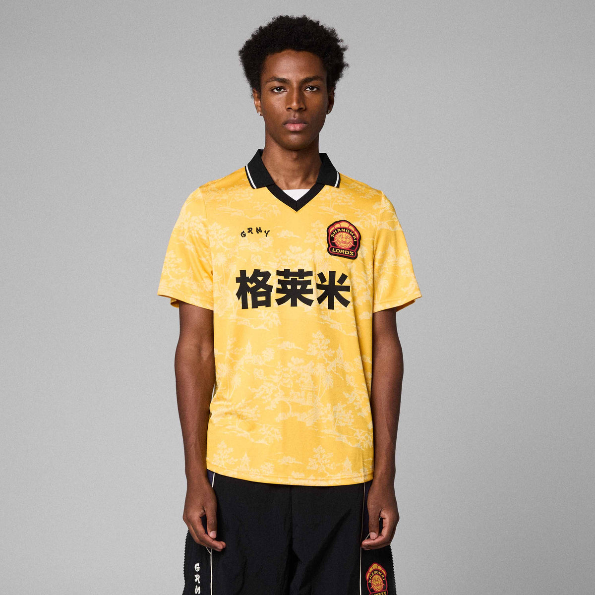 Camiseta Fútbol Sampans Amarilla