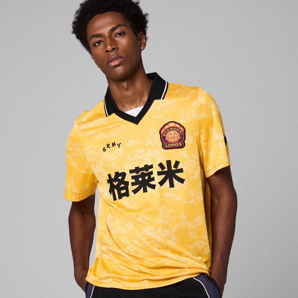 Camiseta Fútbol Sampans Amarilla