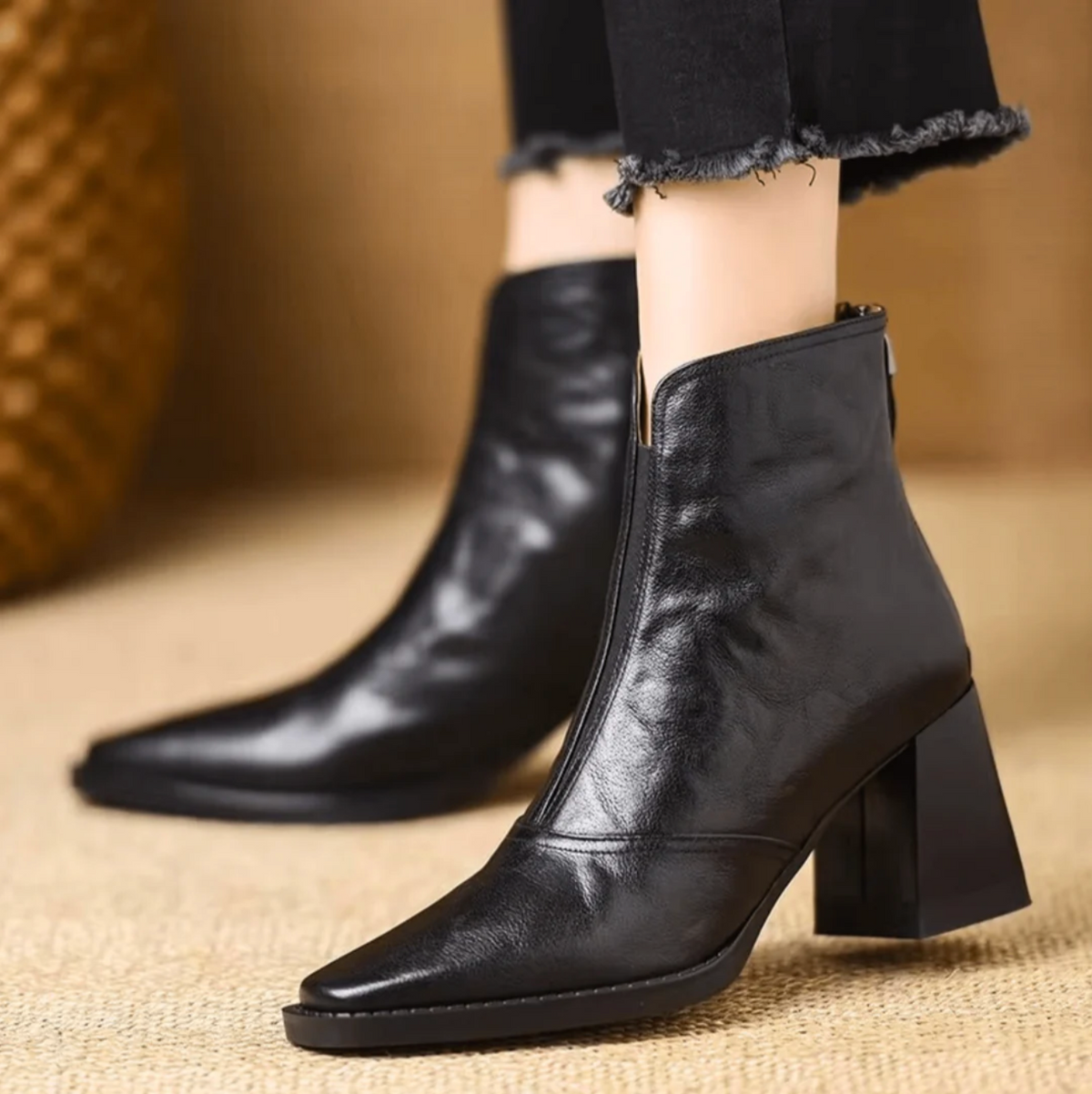 Lyla | Botines Elegantes sin Cordones