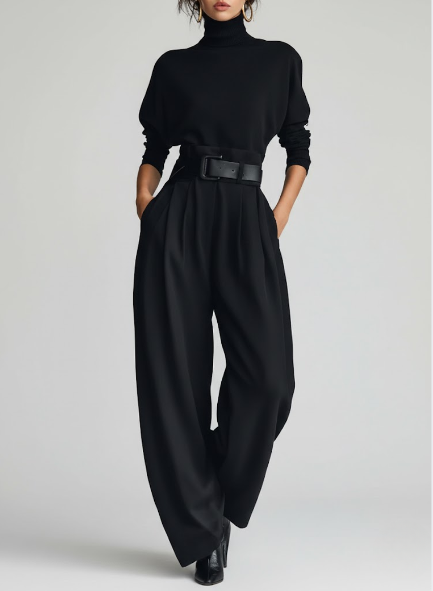 Conjunto Thérèse Elegante Cómodo de Líneas Depuradas