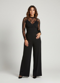 Conjunto Mono Solène Elegante de Encaje Moderno
