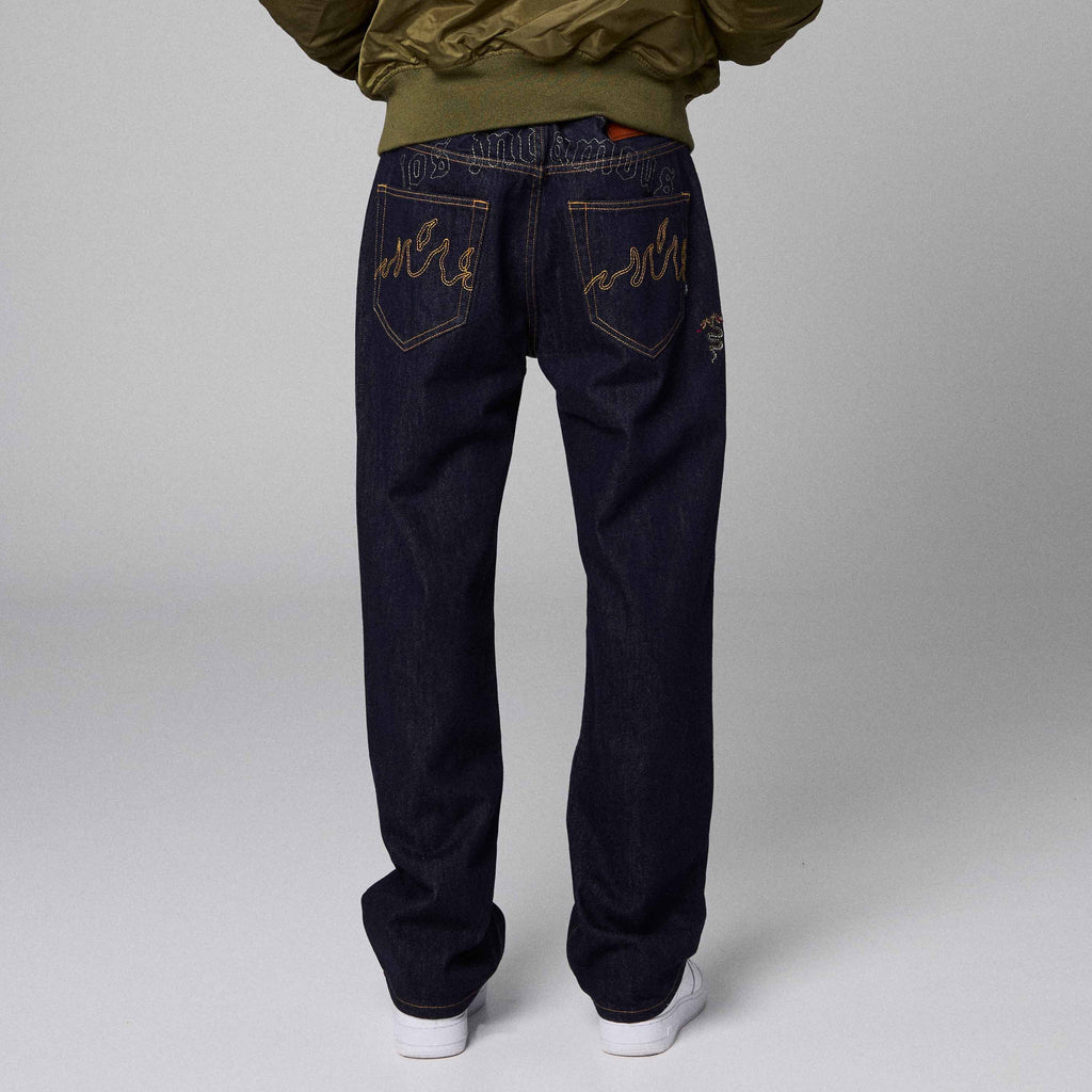 The Planet Regular Denim Jeans Raw Blue