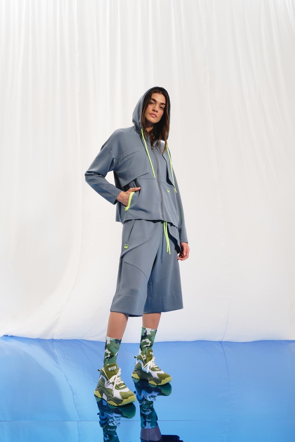 Grey Bermuda Shorts