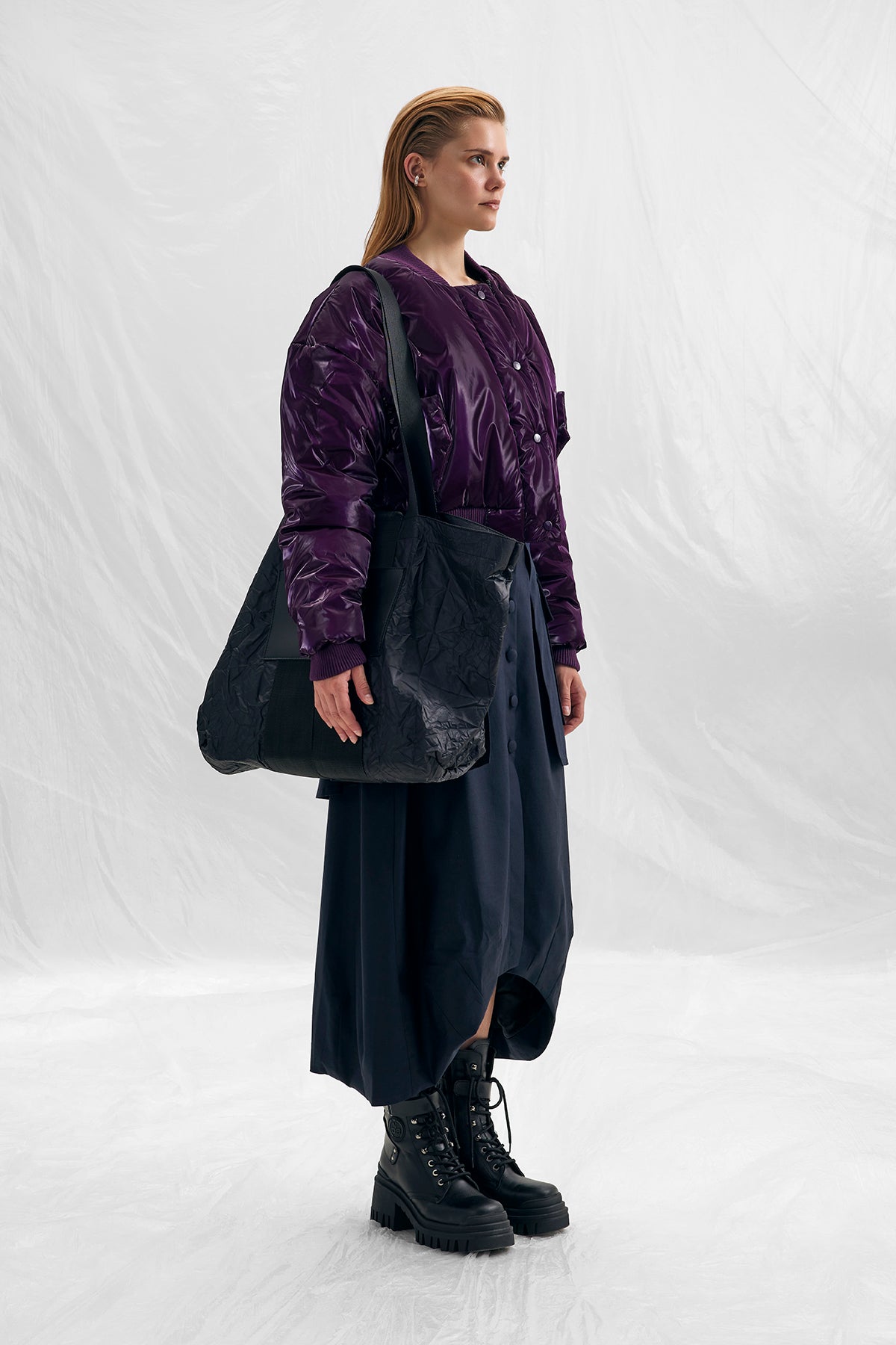 Chaqueta Bomber Violeta