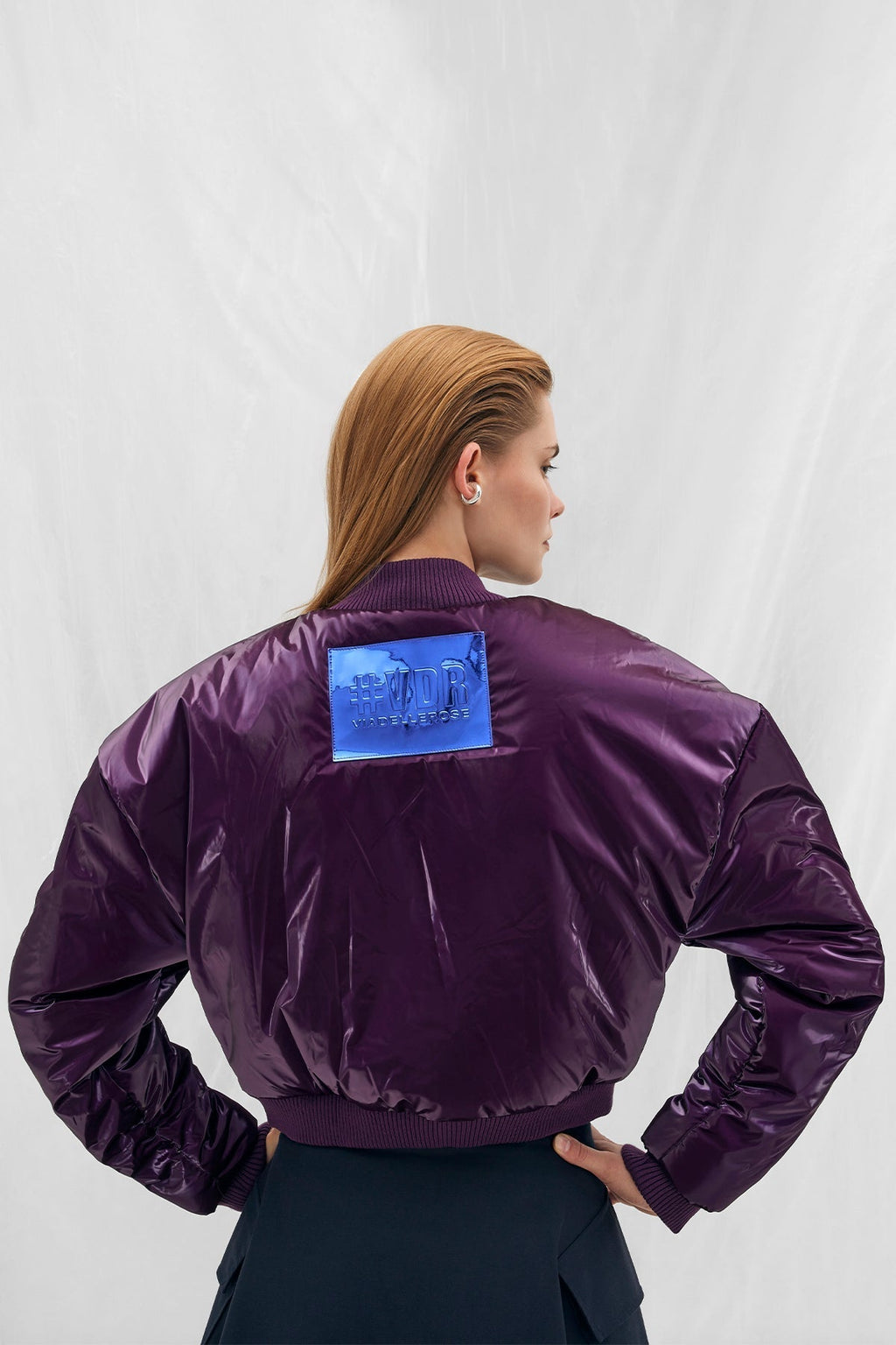 Chaqueta Bomber Violeta