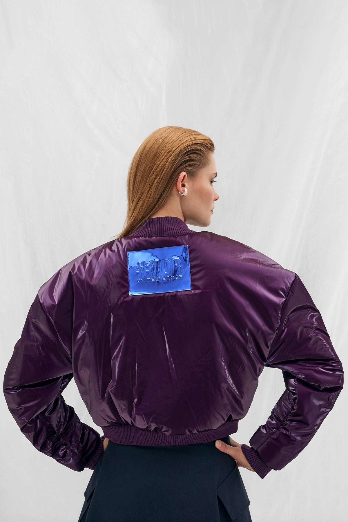 Chaqueta Bomber Violeta