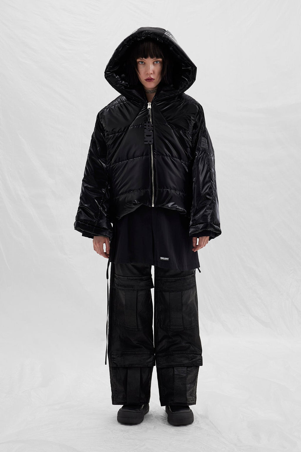 Black Blouson Jacket