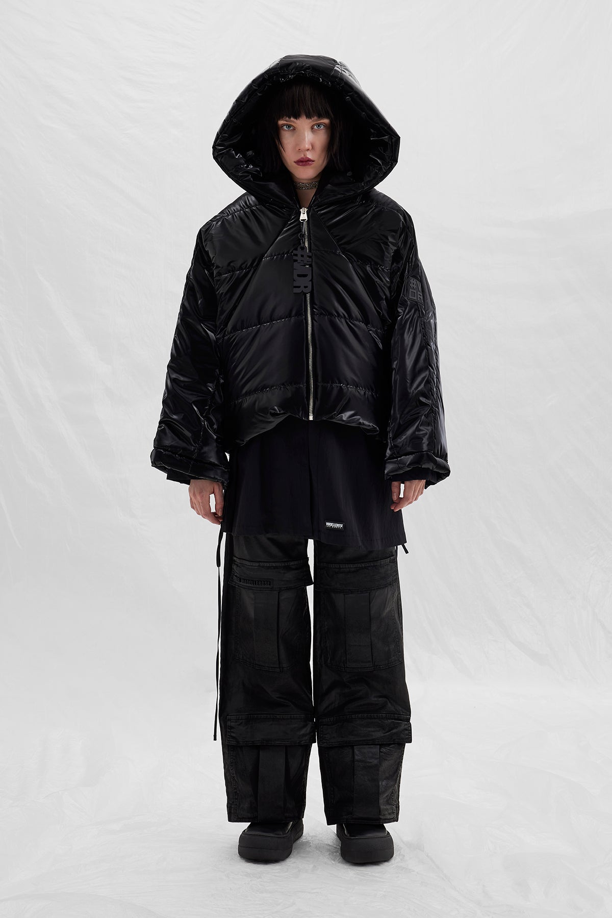 Black Blouson Jacket