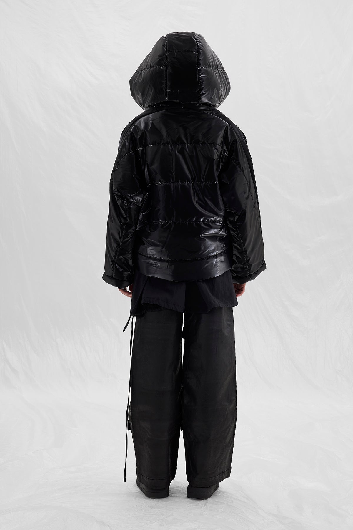 Black Blouson Jacket