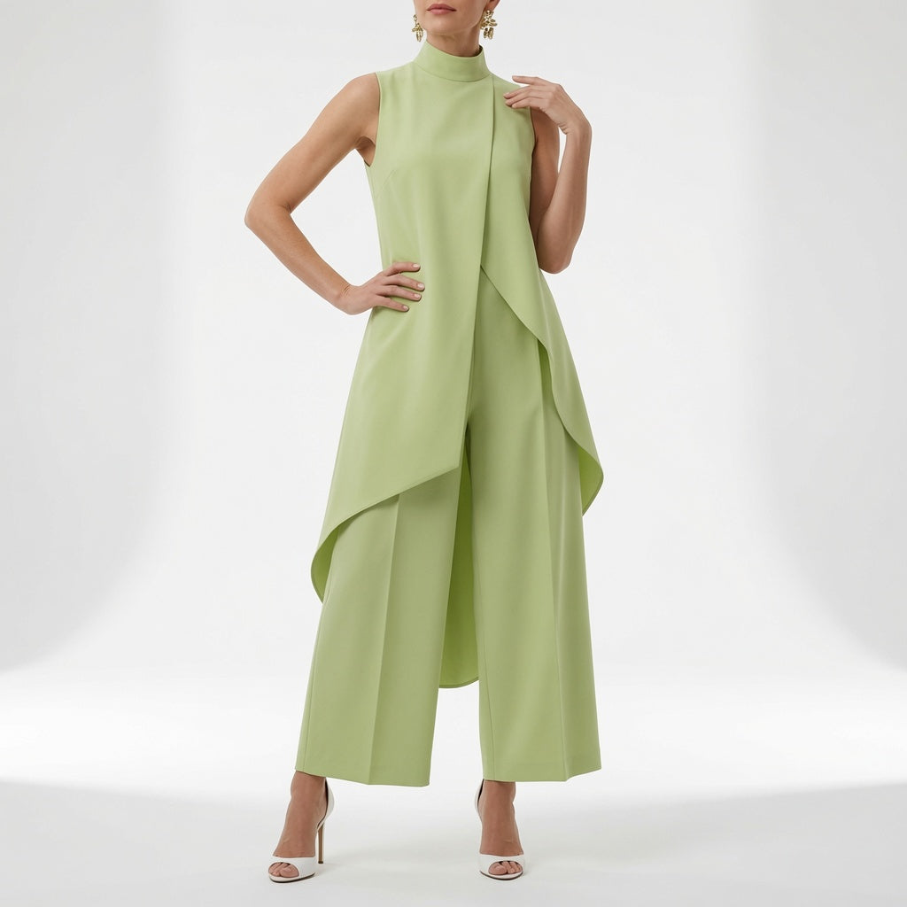 Conjunto Éléssara Asimétrico Fluido Elegancia Moderna