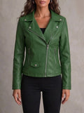 Ana - Chaqueta de Piel Resistente y Elegante
