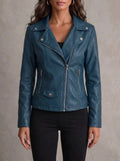 Nuria - Chaqueta de Piel Resistente y Elegante