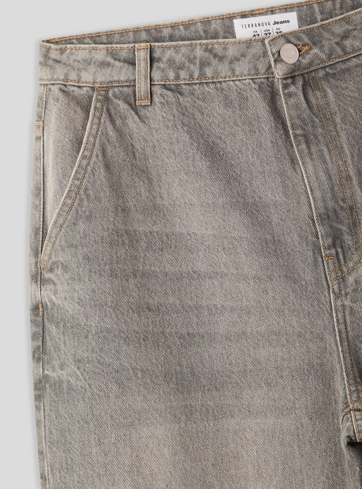 Grey Baggy Jeans