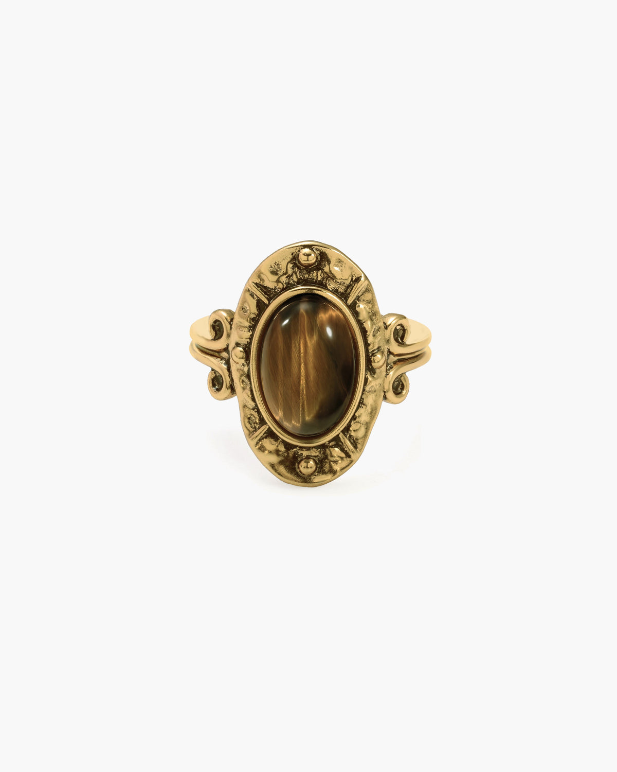 Mosswood Prehnite Toe Ring
