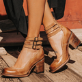 Noémie | Botines Elegantes de Tacón Ergonómico