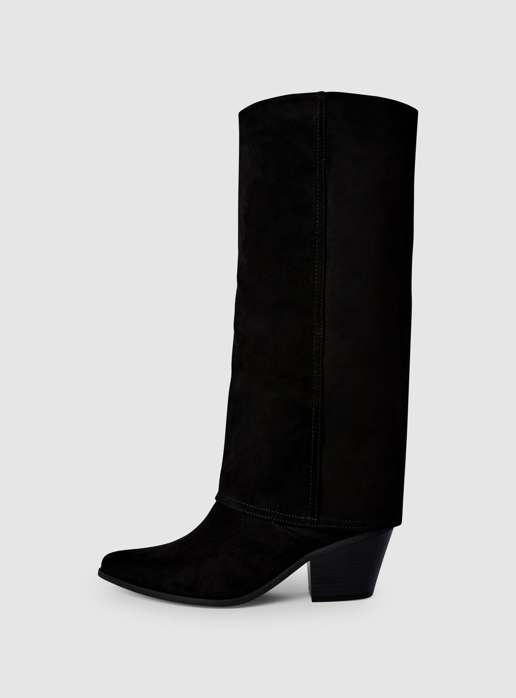 Tall tube western boots