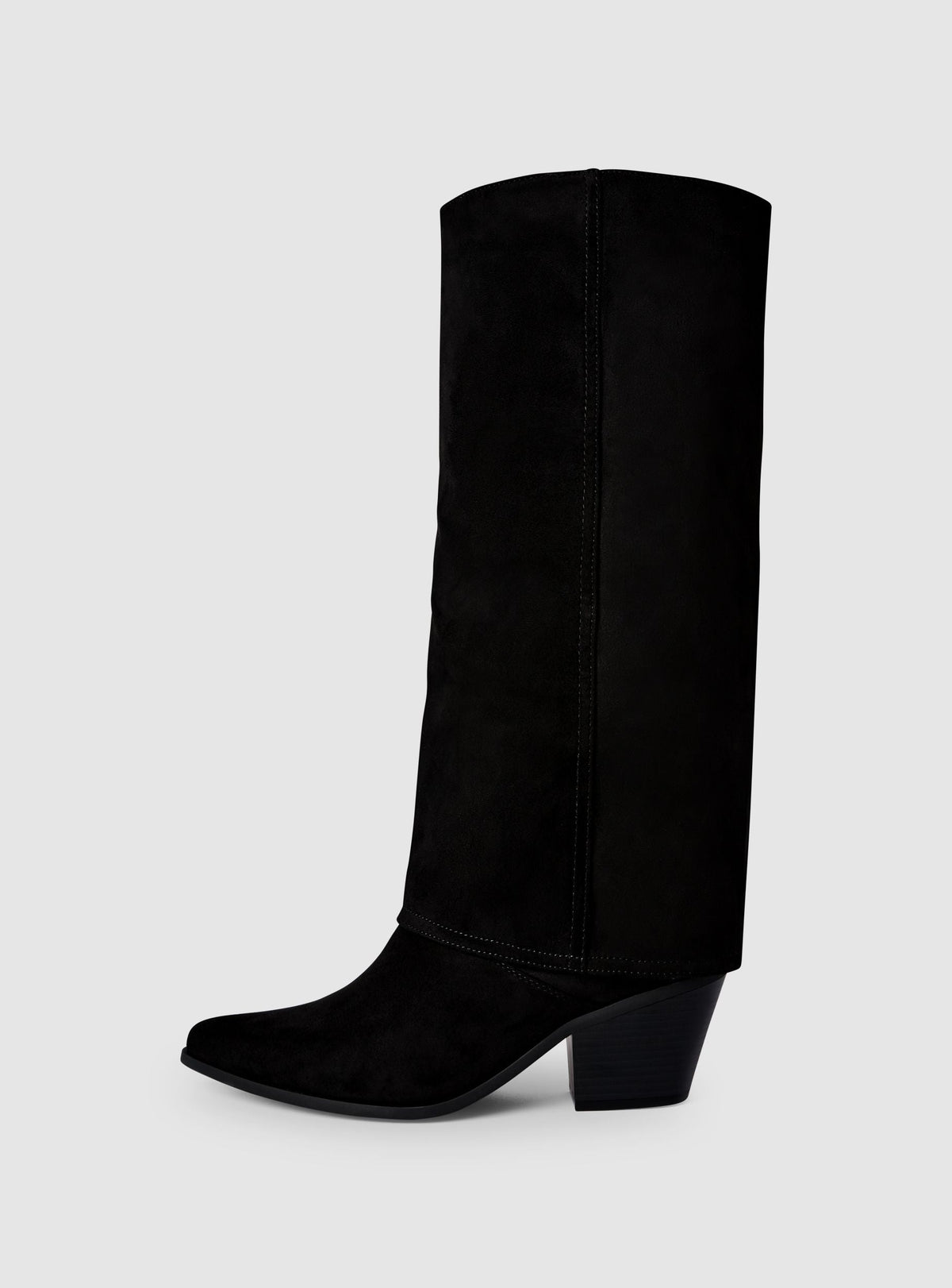 Tall tube western boots