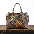Marina | Bolso Tote con Patchwork