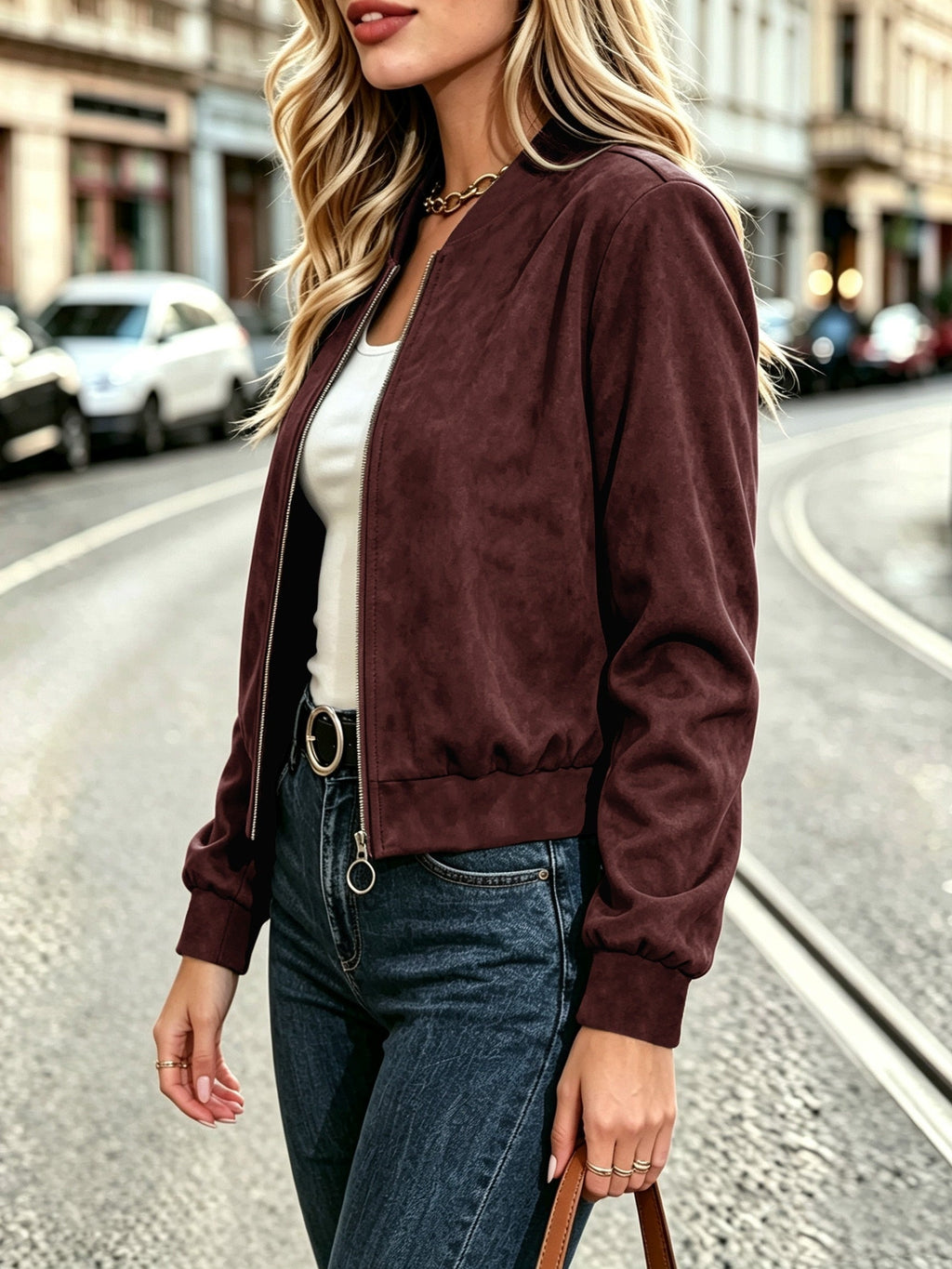 Sandra | Chaqueta que Sienta Bien sin Apretar