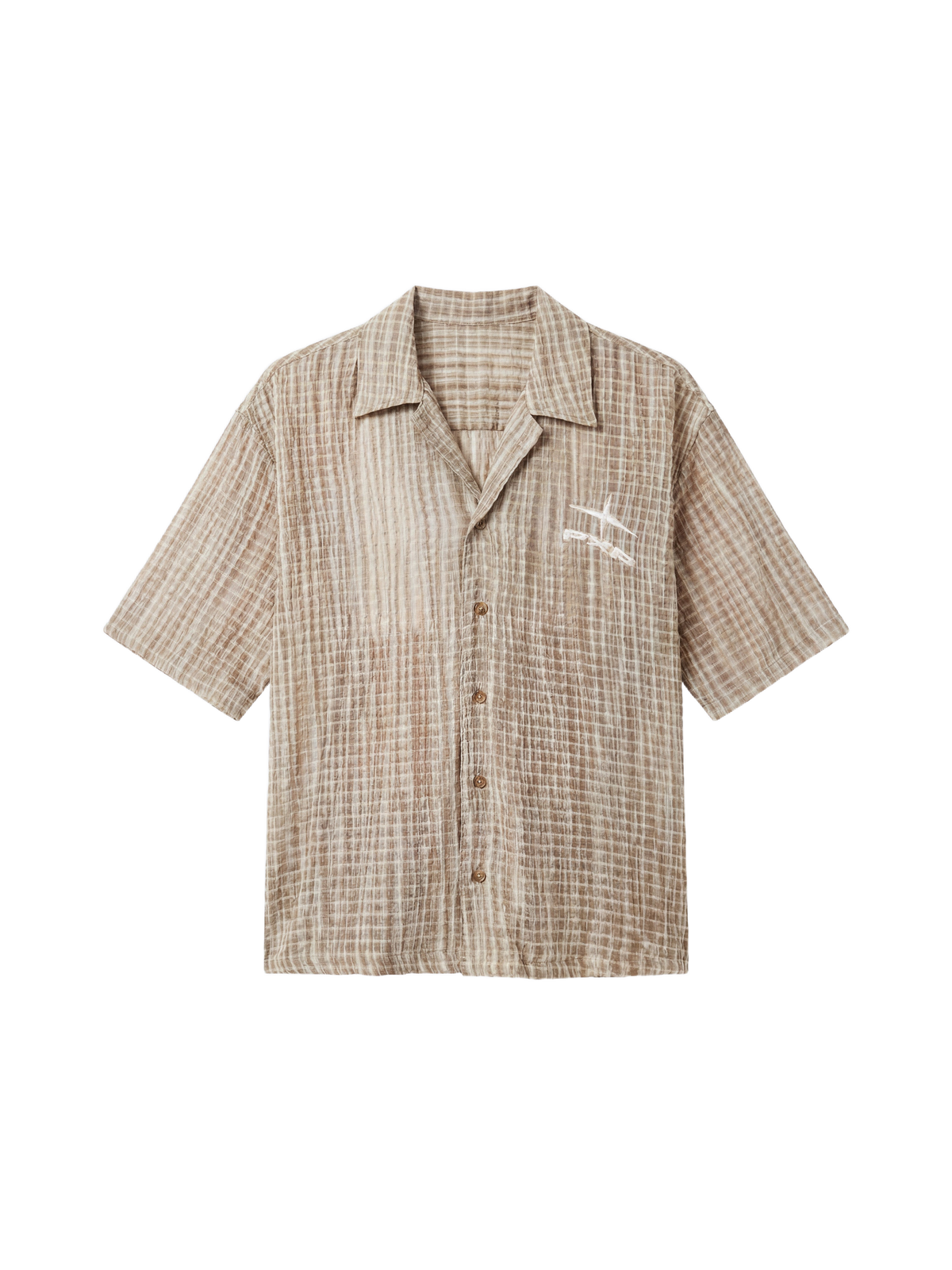 Camisa Manga Corta Illusion