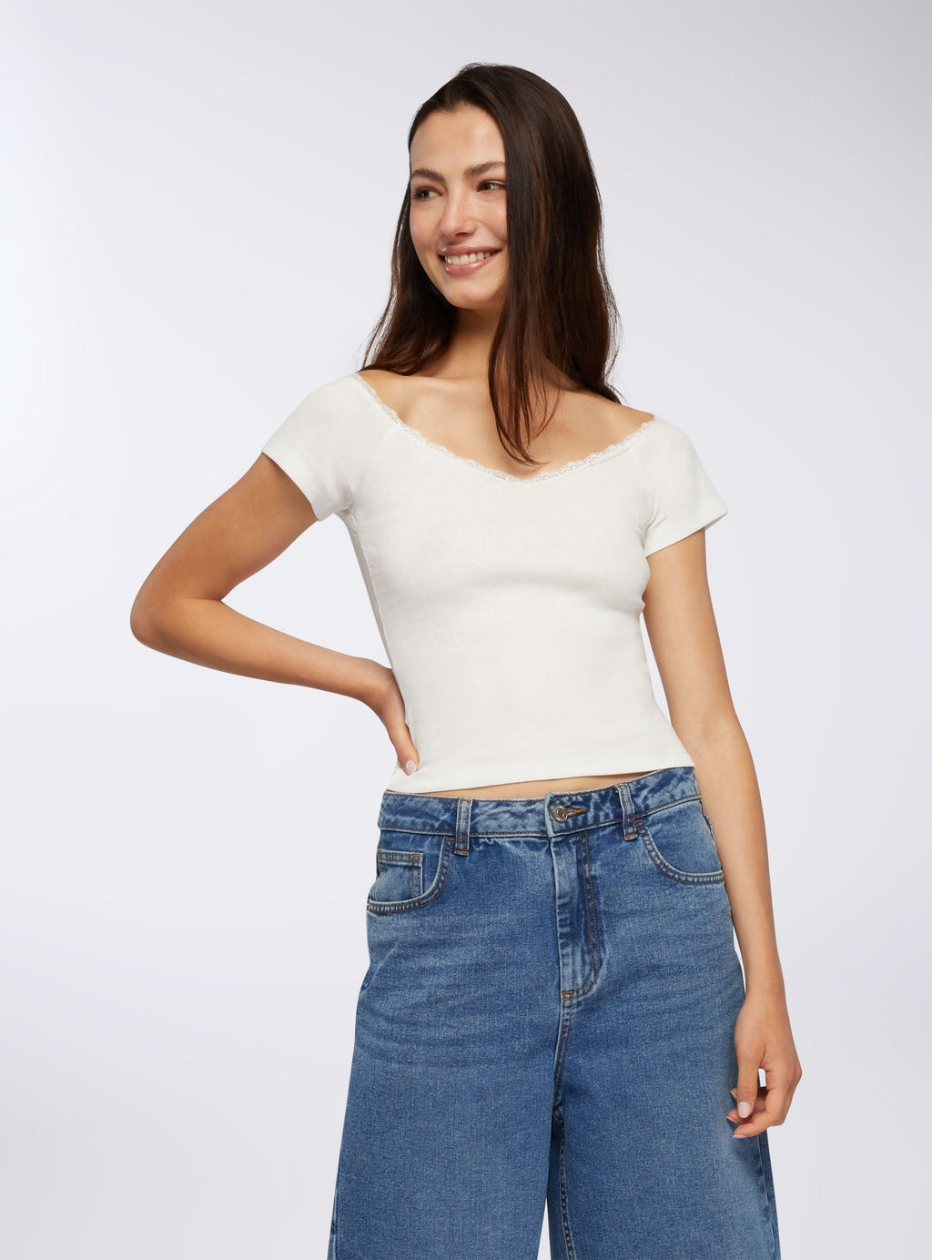 Bermudas Vaqueras Azul Denim Medio