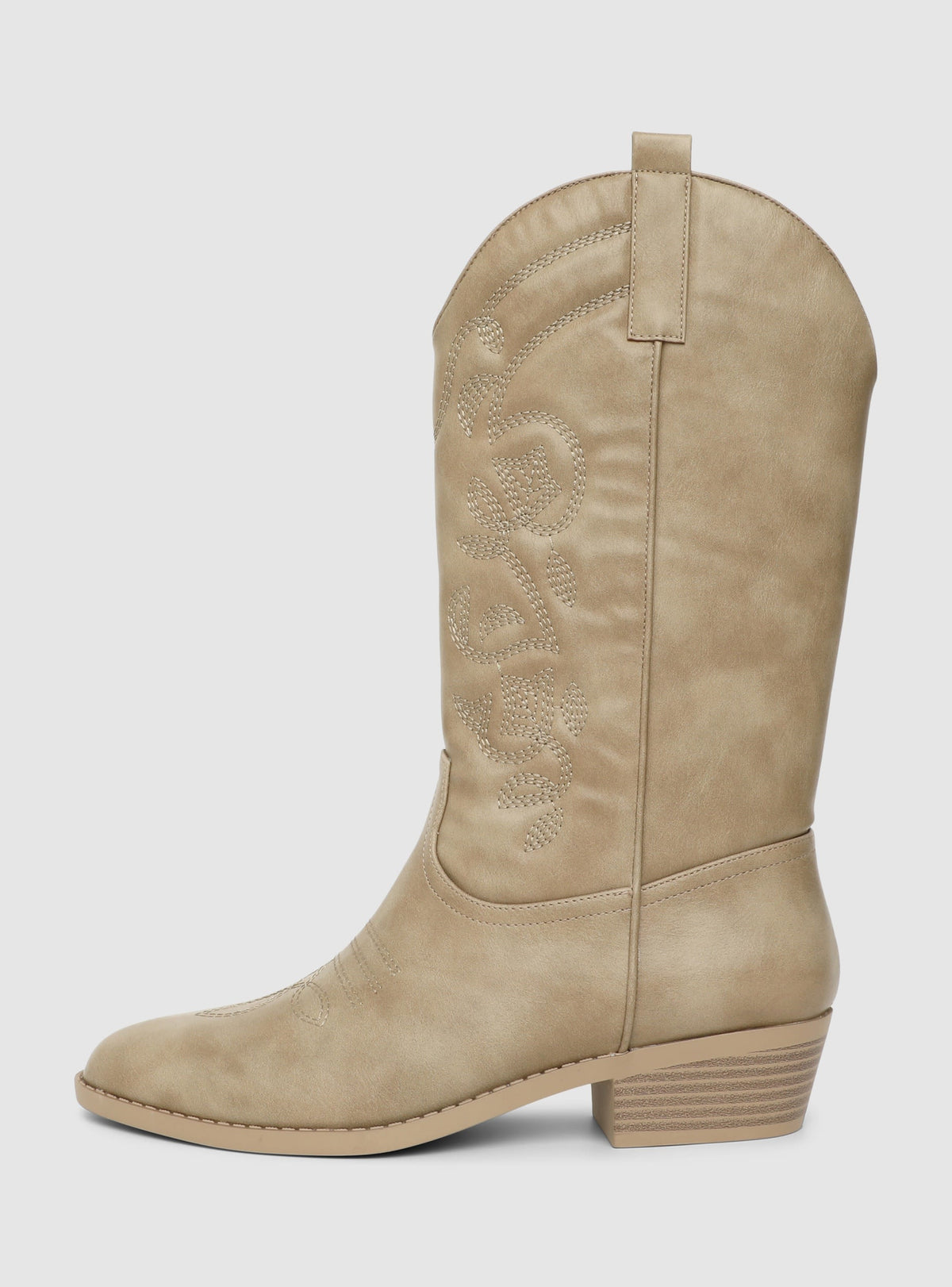 Embroidered cowboy boots