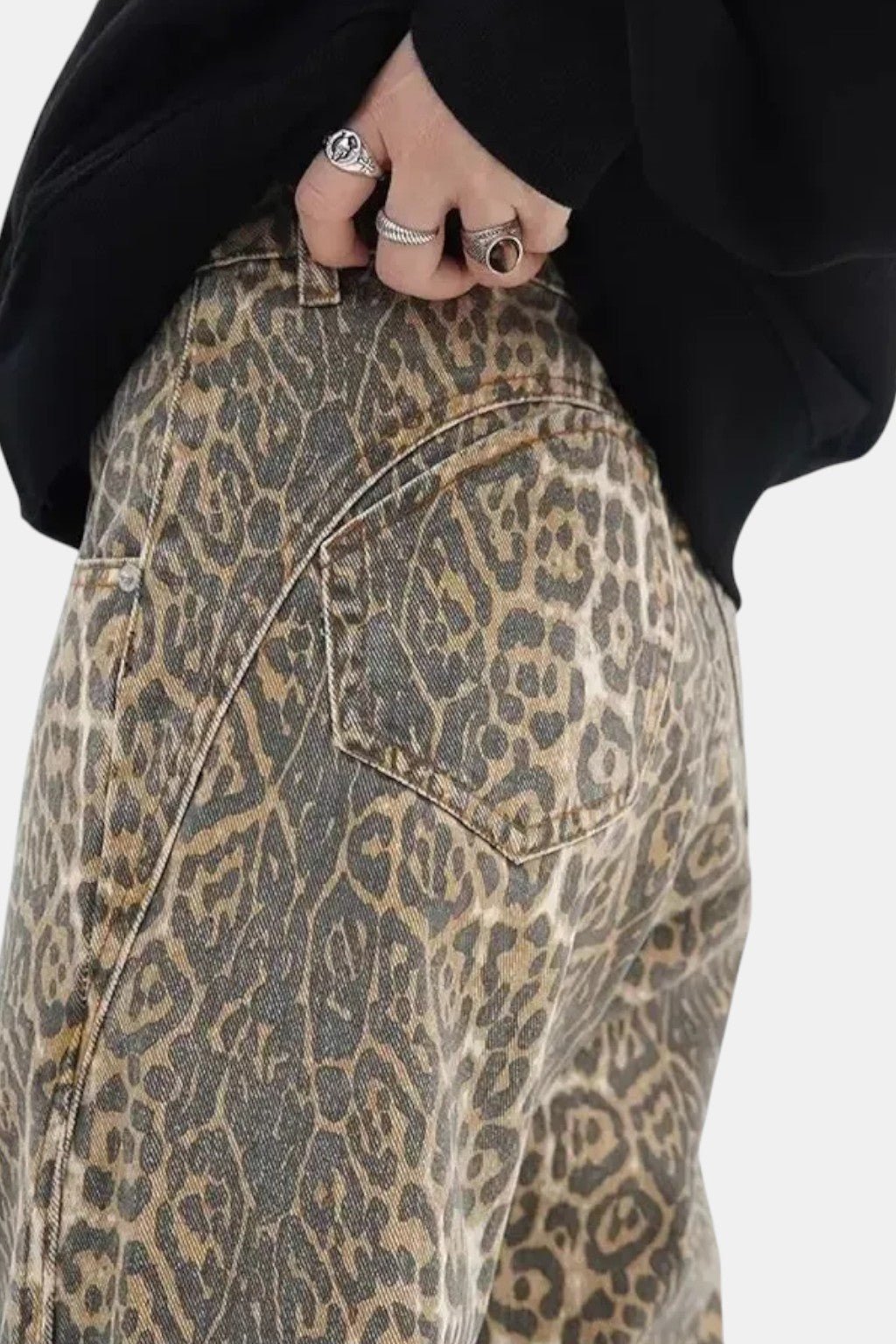 Vaquero Baggy Leopardo